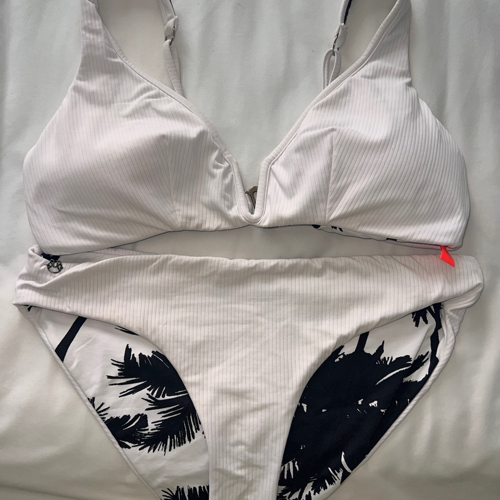 Maaji White Reversible Bathing Suit